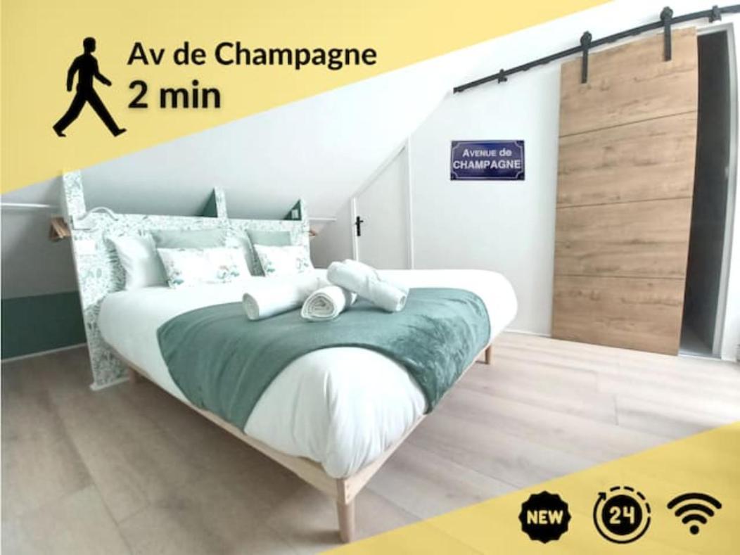 Апартаменты #Seasons. 2' From Av Champagne. Design Cocoonig. New Эперне Экстерьер фото